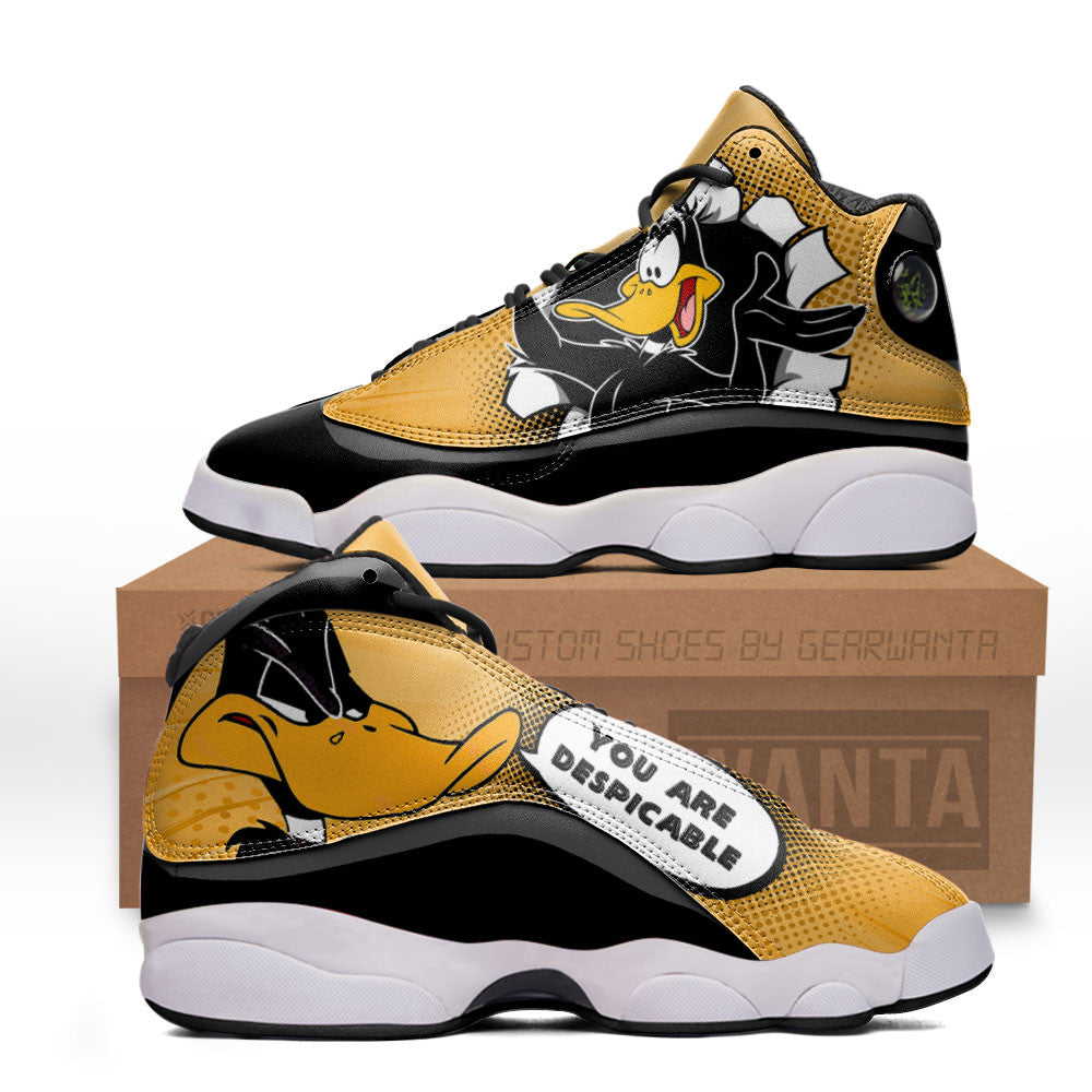 Daffy Duck J13s Sneakers Comic Style Grabiiva