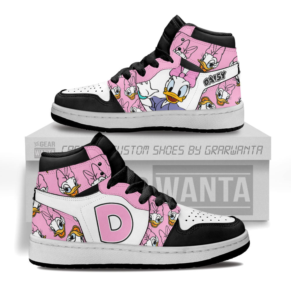 Daisy Duck Kid J1s Sneakers Cartoon Collection Grabiiva