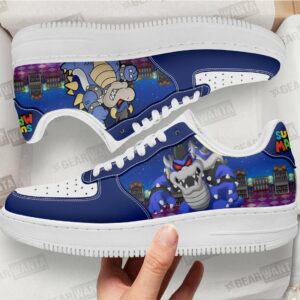 Dark Bowser Air Sneakers Super Mario Shoes Grabiiva