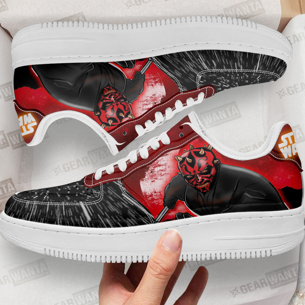 Darth Maul Air Sneakers Custom Star Wars Shoes Grabiiva