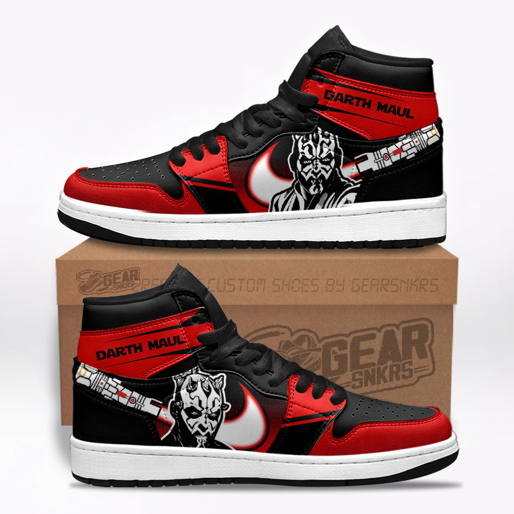 Darth Maul Star Wars J1s Sneakers Gifts Idea For Fans TT26  Grabiiva