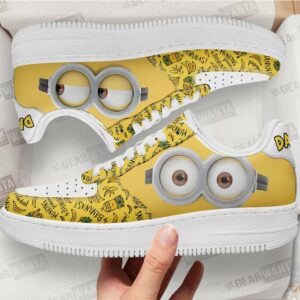 Dave Minion Air Sneakers Custom Shoes Grabiiva