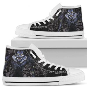 Death Note Anime High Top Shoes Custom NH10 Grabiiva