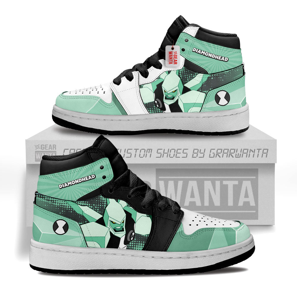 Diamondhead Kid J1s Sneakers Cartoon Collection Grabiiva
