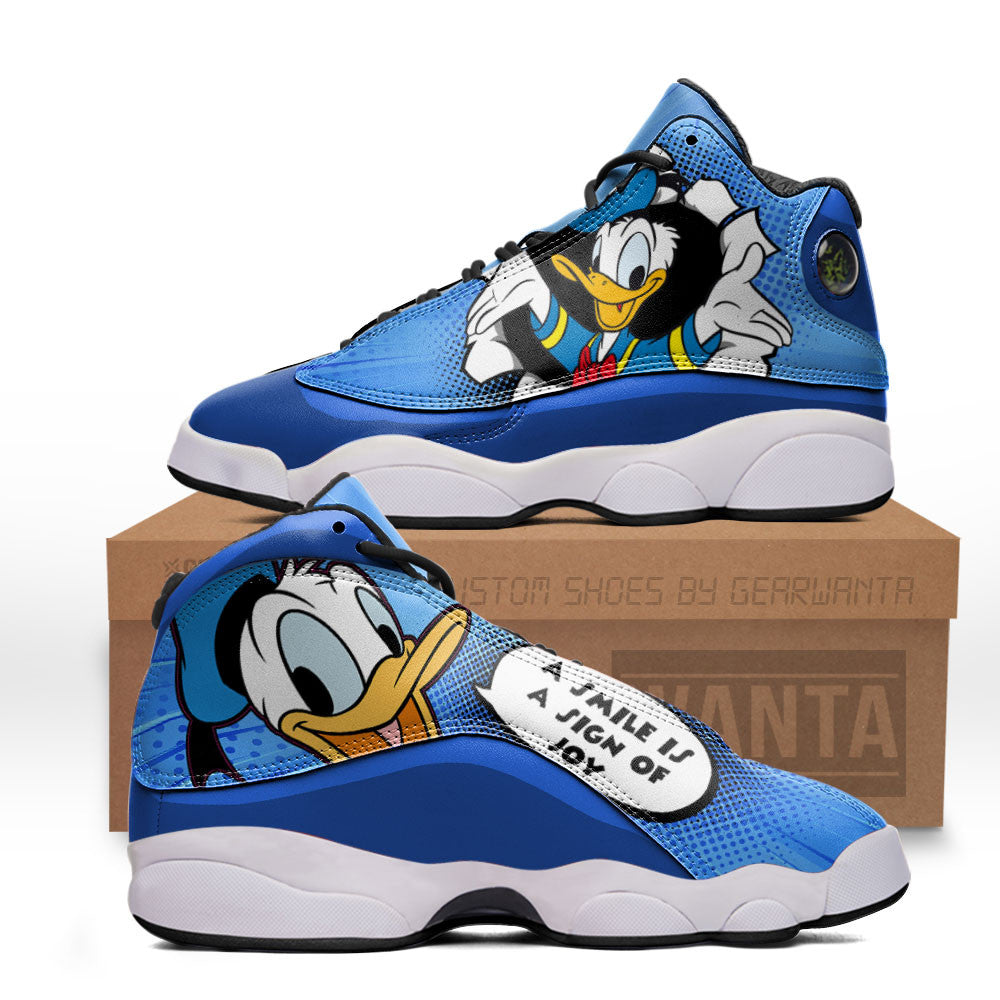 Donald J13s Sneakers Comic Style Grabiiva