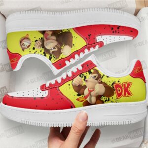 Donkey Kong Air Sneakers Custom For Gamer Shoes Grabiiva