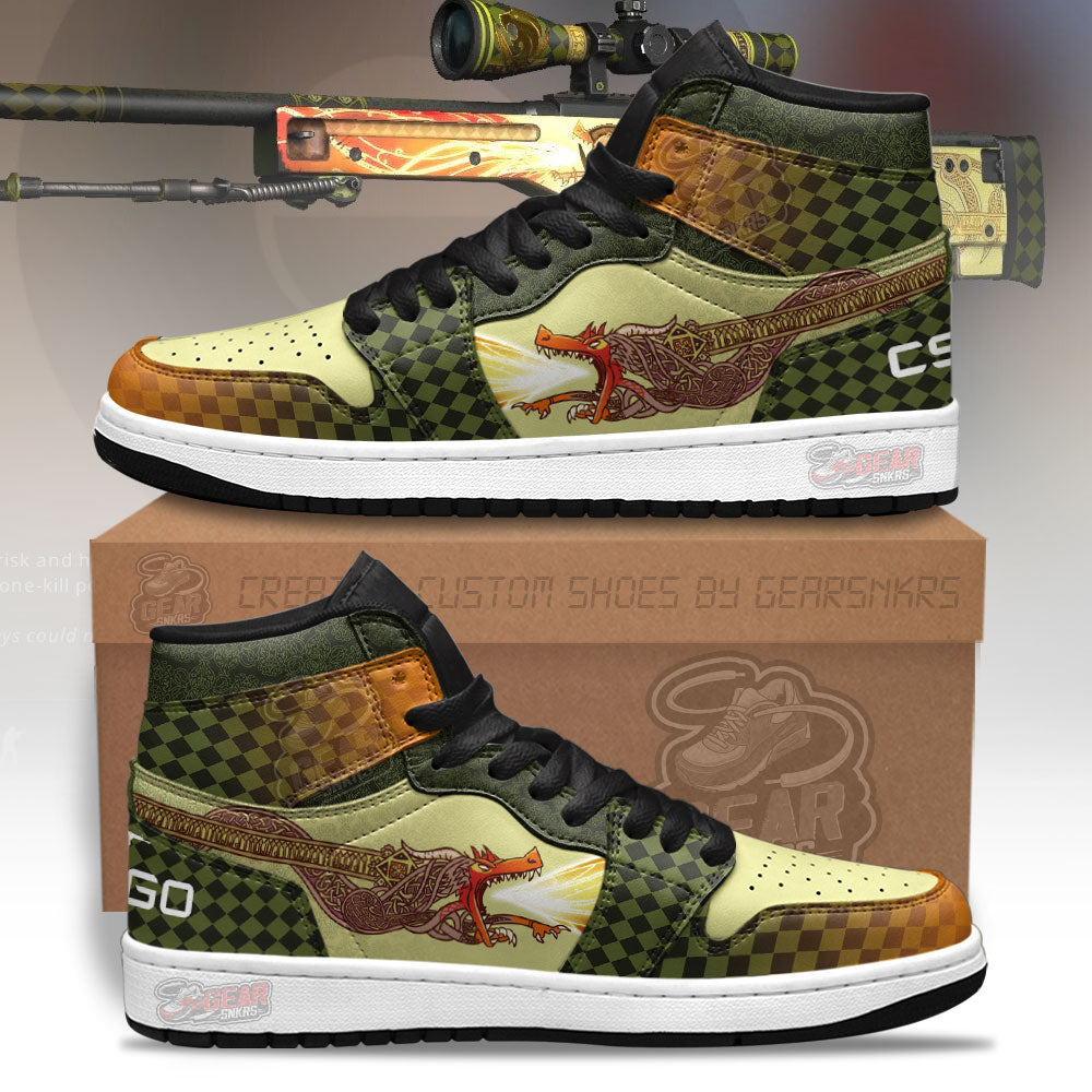 Dragon Lore J1s Sneakers Counter-Strike Skins  Grabiiva