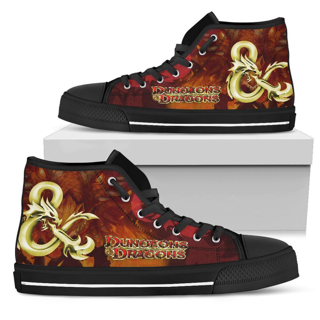 Dungeons And Dragons High Top Shoes Grabiiva