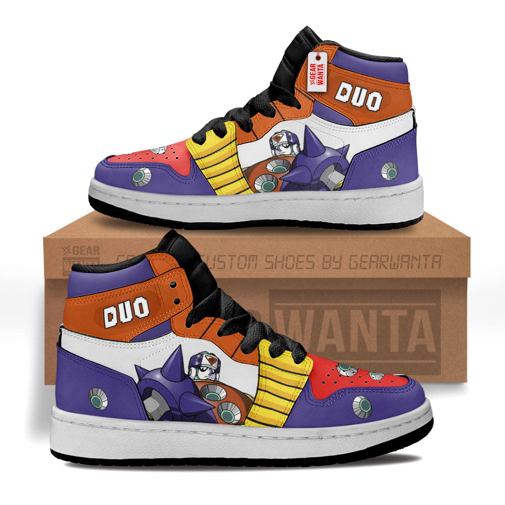 Duo Mega Man Kid J1s Sneakers Custom For Kids Grabiiva