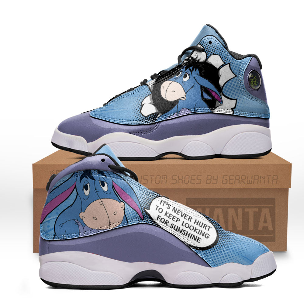 Eeyore J13s Sneakers Comic Style Grabiiva