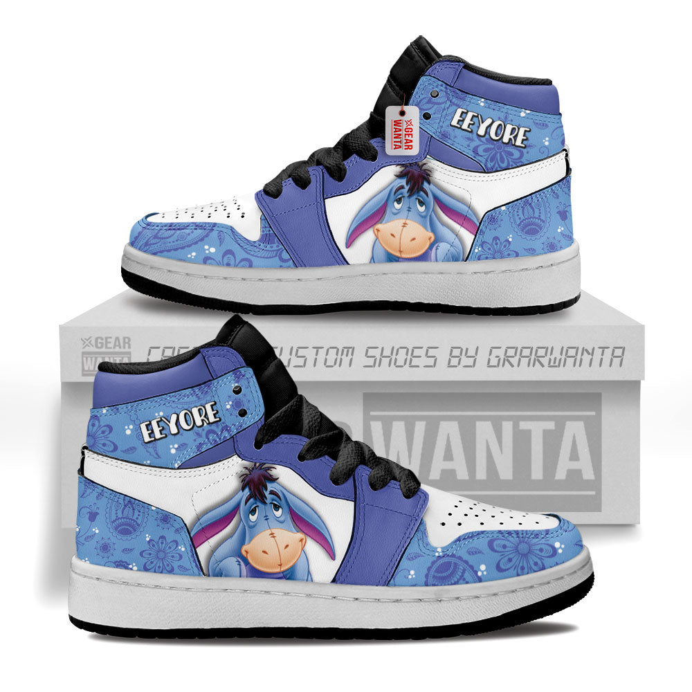 Eeyore Kid J1s Sneakers Cartoon Collection Grabiiva