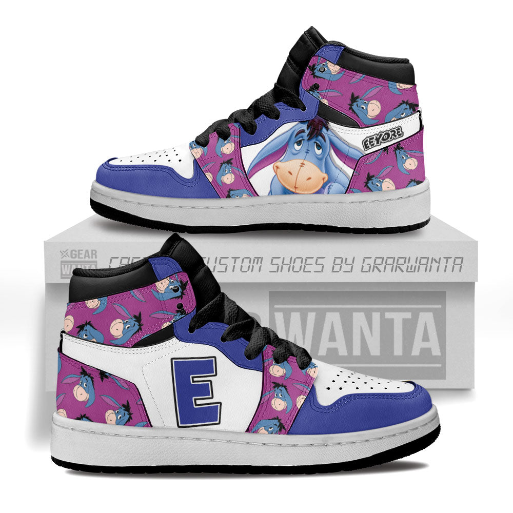 Eeyore Kid J1s Sneakers Cartoon Collection Grabiiva