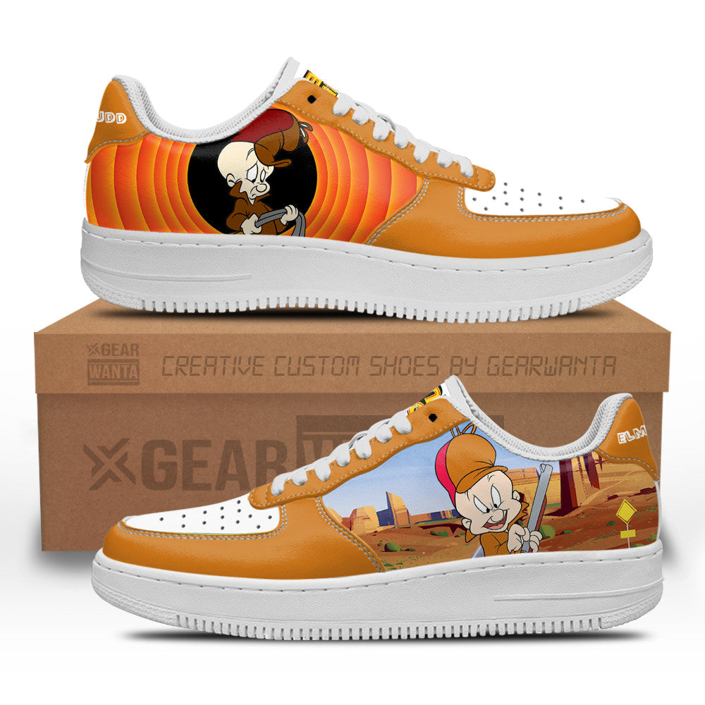 Elmer Fudd Air Sneakers Looney Tunes Custom QD14 Grabiiva