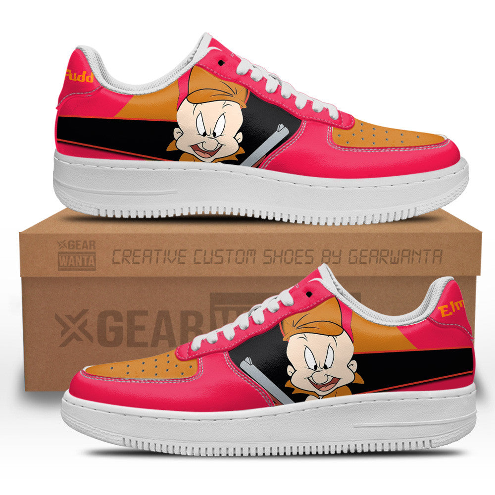 Elmer Fudd Custom Cartoon Air Sneakers LT13 Grabiiva