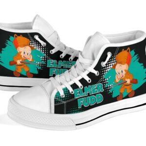 Elmer Fudd High Top Shoes Looney Tunes Fan Grabiiva