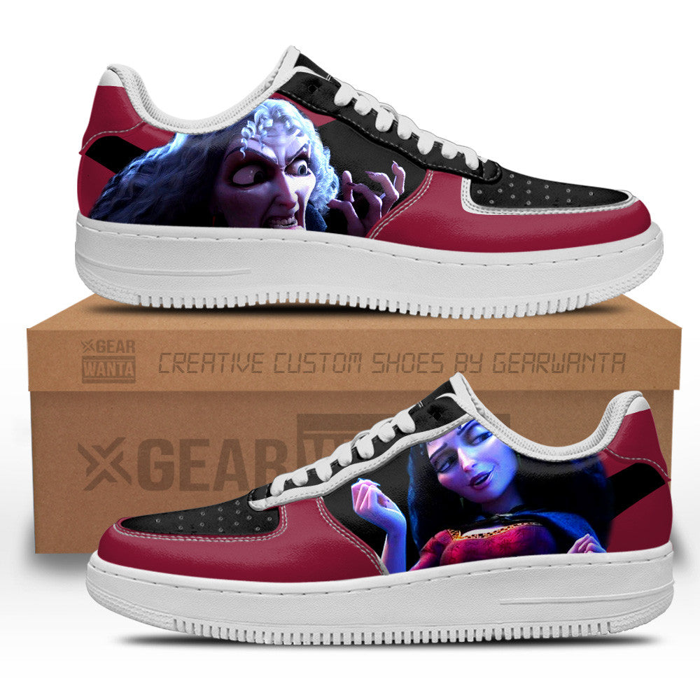 Evil Queen Snow White Custom Air Sneakers LT06 Grabiiva