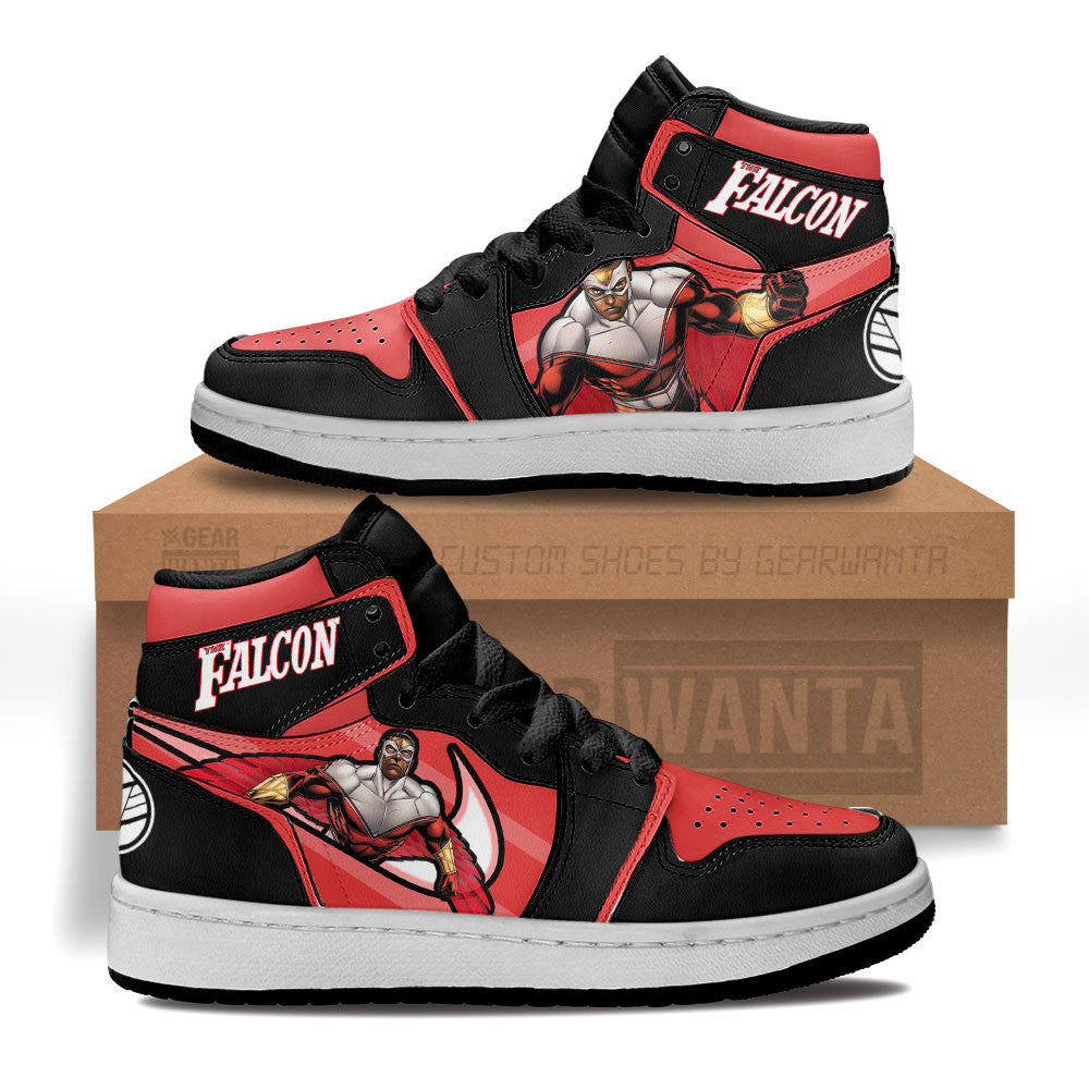 Falcon Kid J1s Sneakers Custom Grabiiva