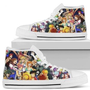 Favorite Anime Characters High Top Shoes Fan NH09 Grabiiva