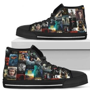 Film Posters High Top Shoes Custom Grabiiva