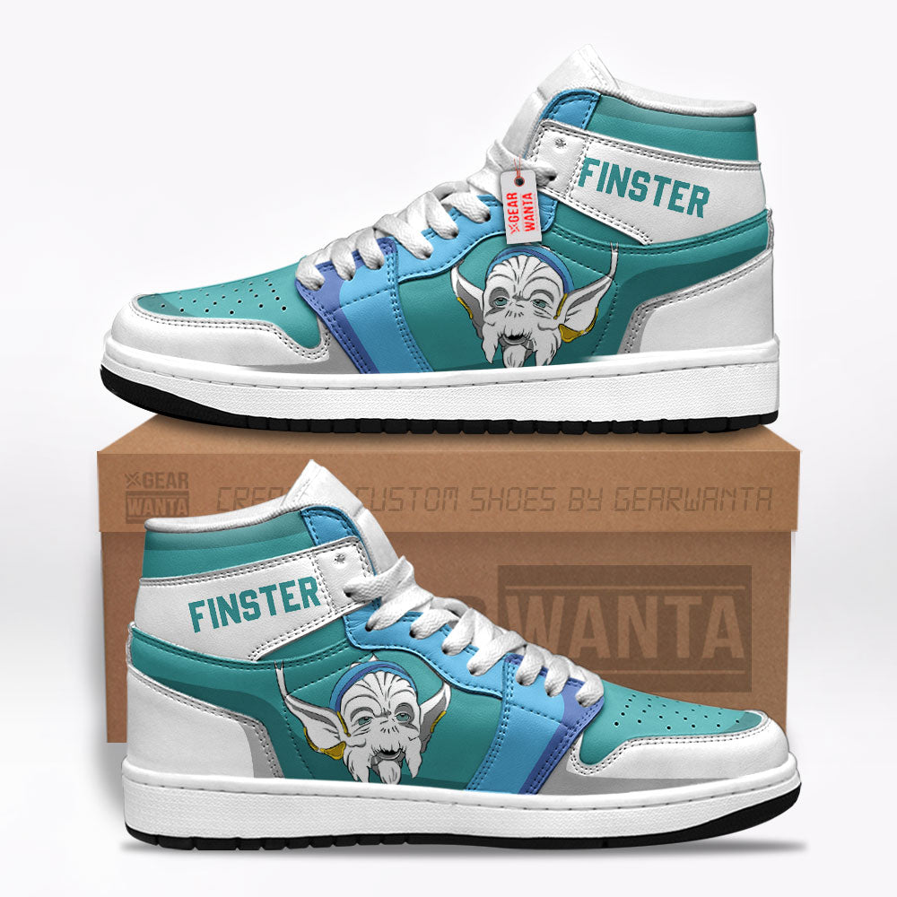 Finster Mighty Morphin J1s Sneakers Custom TT12  Grabiiva