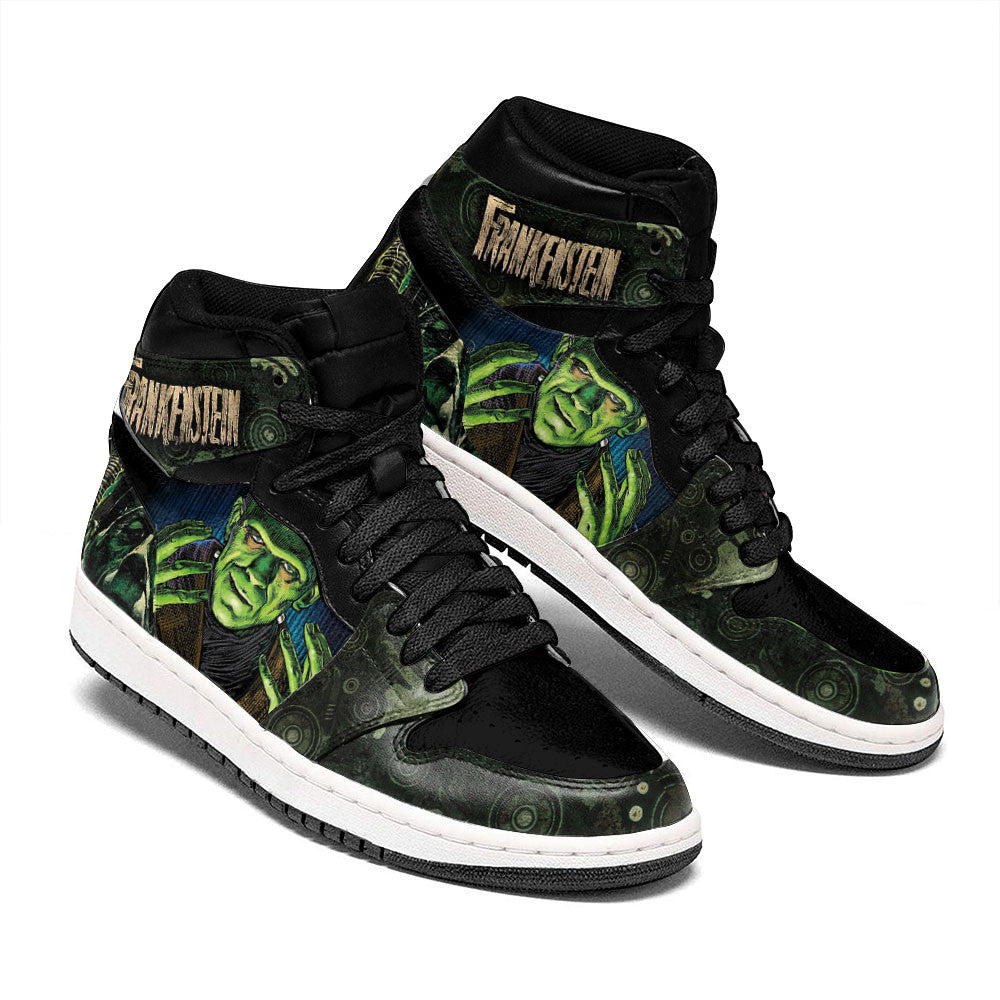Frankenstein J1s Sneakers Custom For Horror Fans  Grabiiva