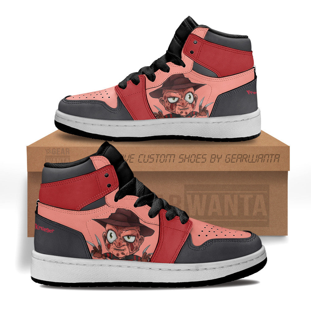 Freddy Krueger Kid J1s Sneakers Custom Grabiiva