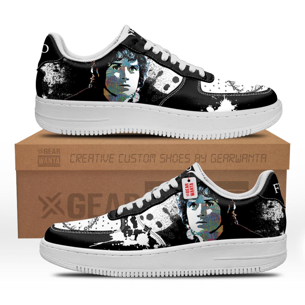 Frodo Baggins The Lord Of The Rings Custom Air Sneakers PT21 Grabiiva