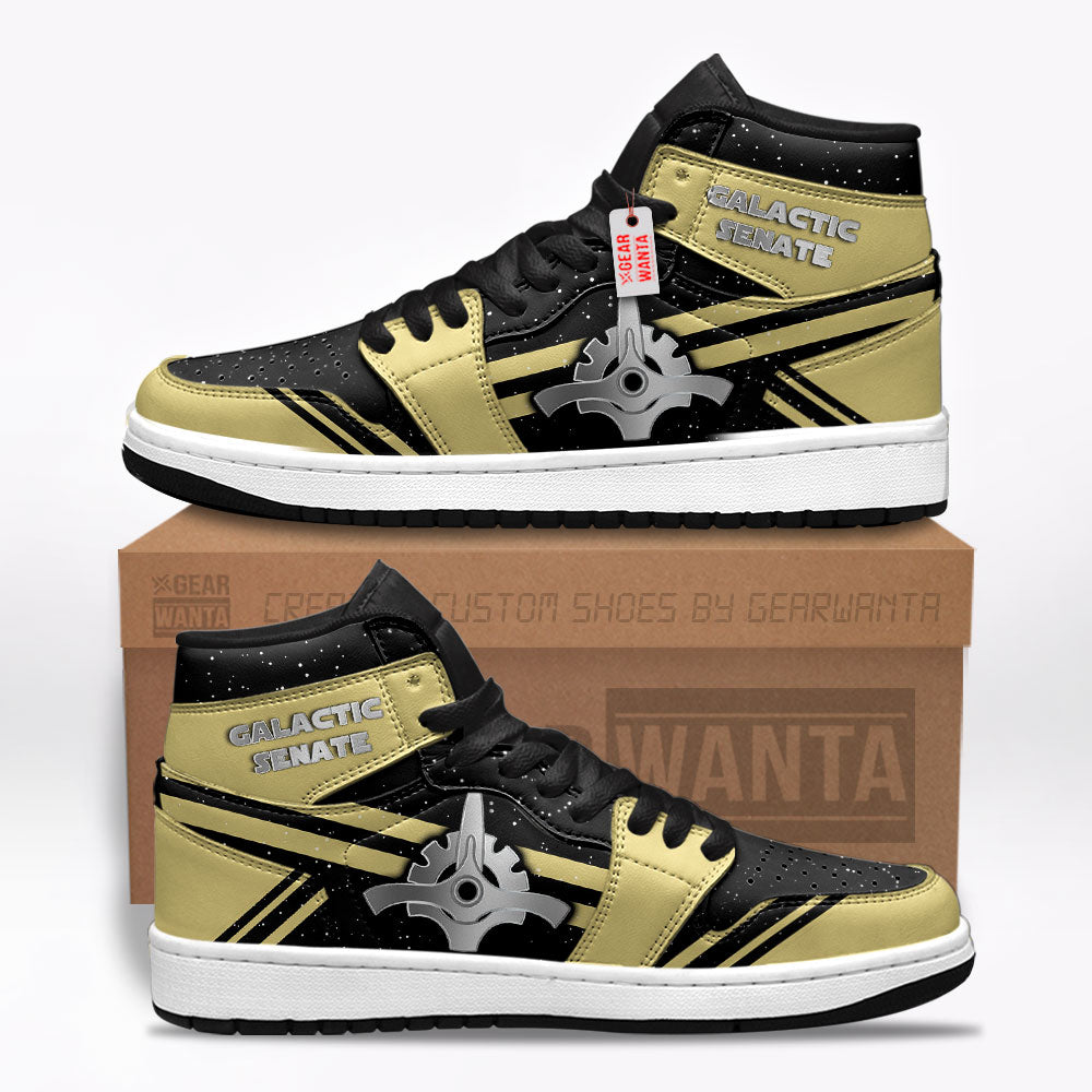 Galactic Senate Star Wars Symbol J1s Sneakers Custom TT20  Grabiiva