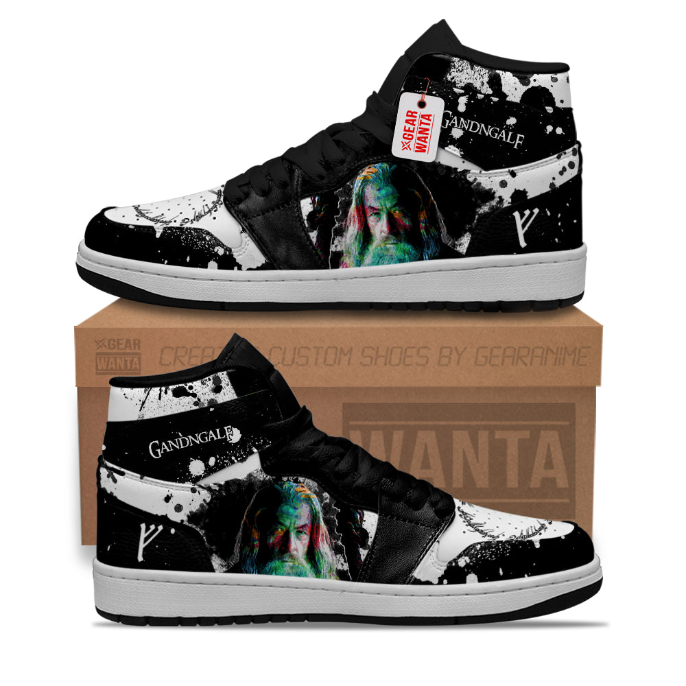 Galdalf The Lord Of The Rings J1s Sneakers Custom PT21  Grabiiva