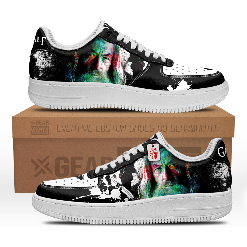 Gandalf The Lord Of The Rings Custom Air Sneakers PT21 Grabiiva