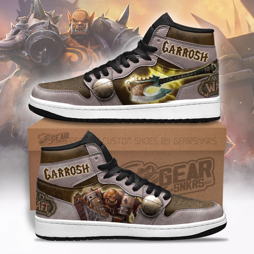 Garrosh J1s Sneakers World of Warcraft  Grabiiva