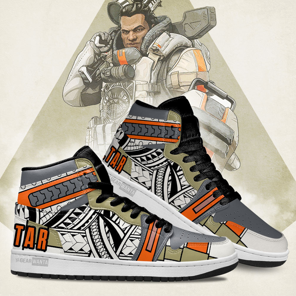 Gibraltar Apex Legends JDs Sneakers Custom Uniform Shoes  Grabiiva