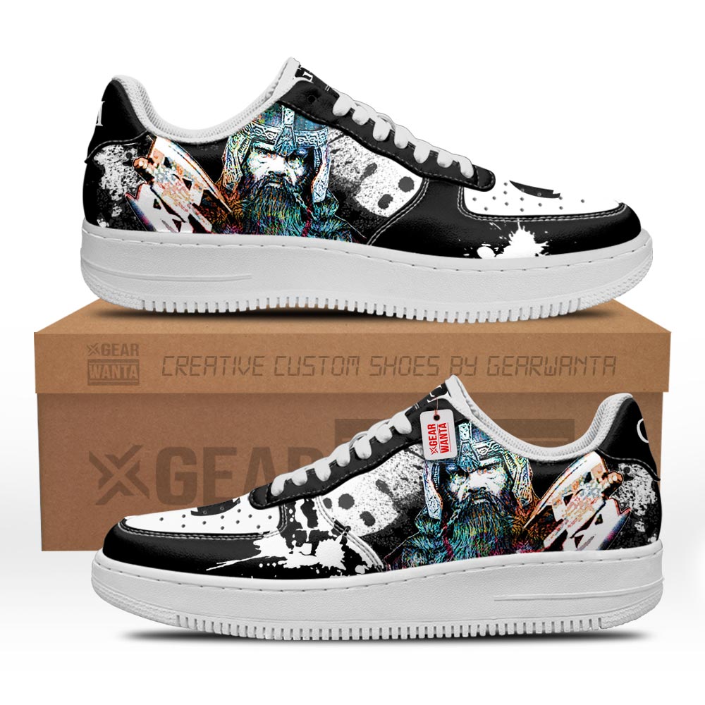 Gimli The Lord Of The Rings Custom Air Sneakers PT21 Grabiiva