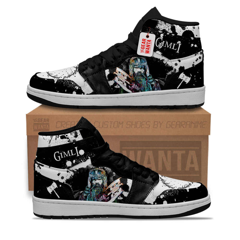 Gimli The Lord Of The Rings J1s Sneakers Custom PT21  Grabiiva