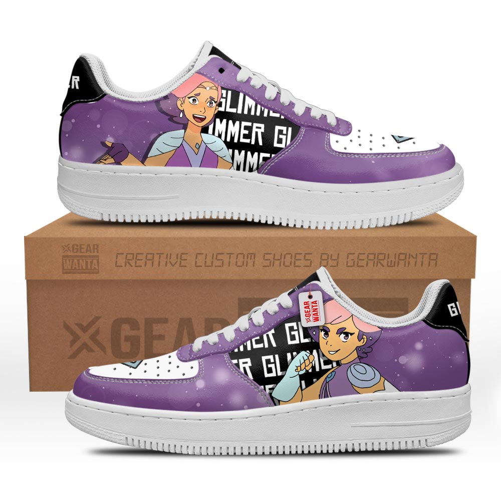 Glimmer She-ra Custom Air Sneakers PT21 Grabiiva