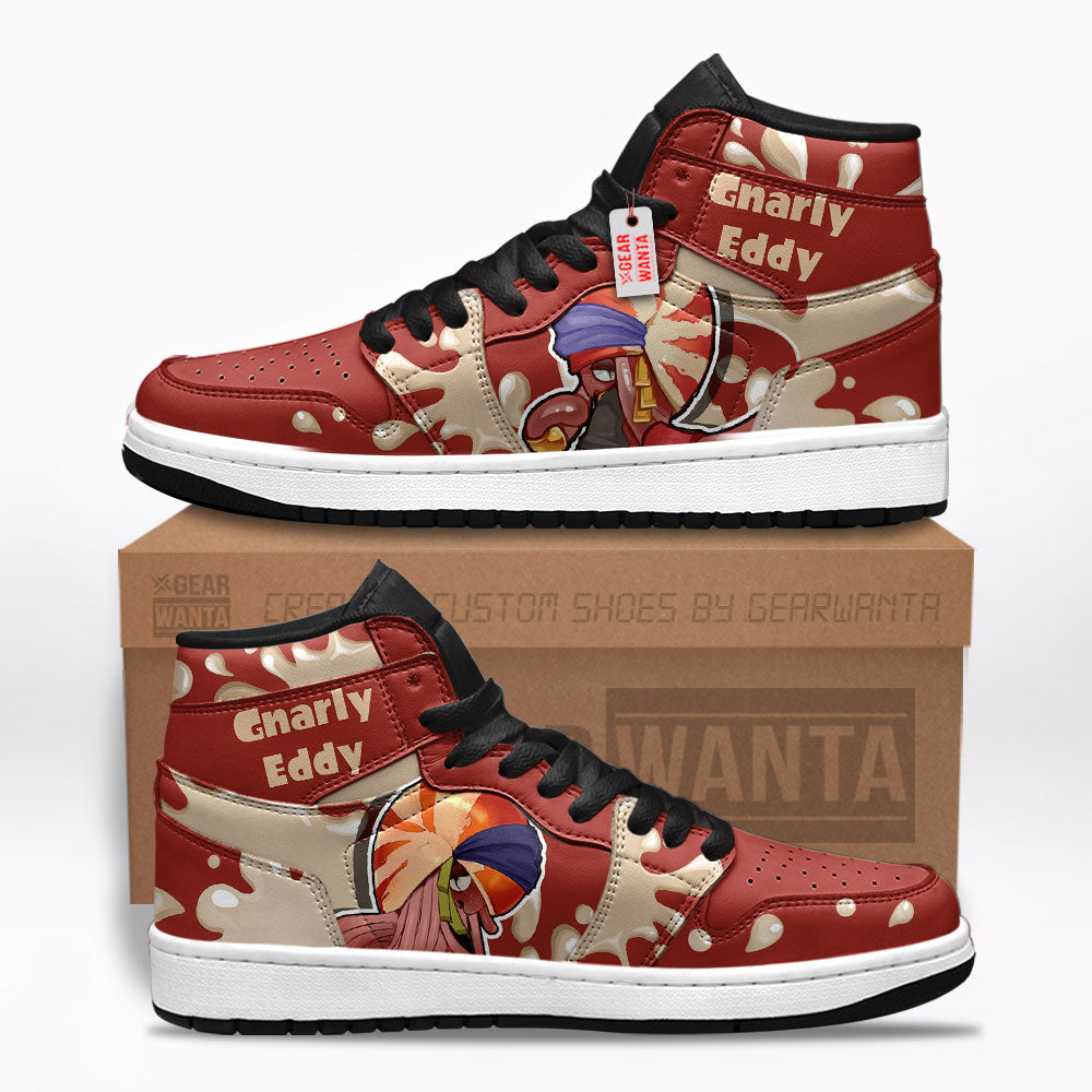 Gnarly Eddy Splatoon J1s Sneakers Custom For Fans TT20  Grabiiva