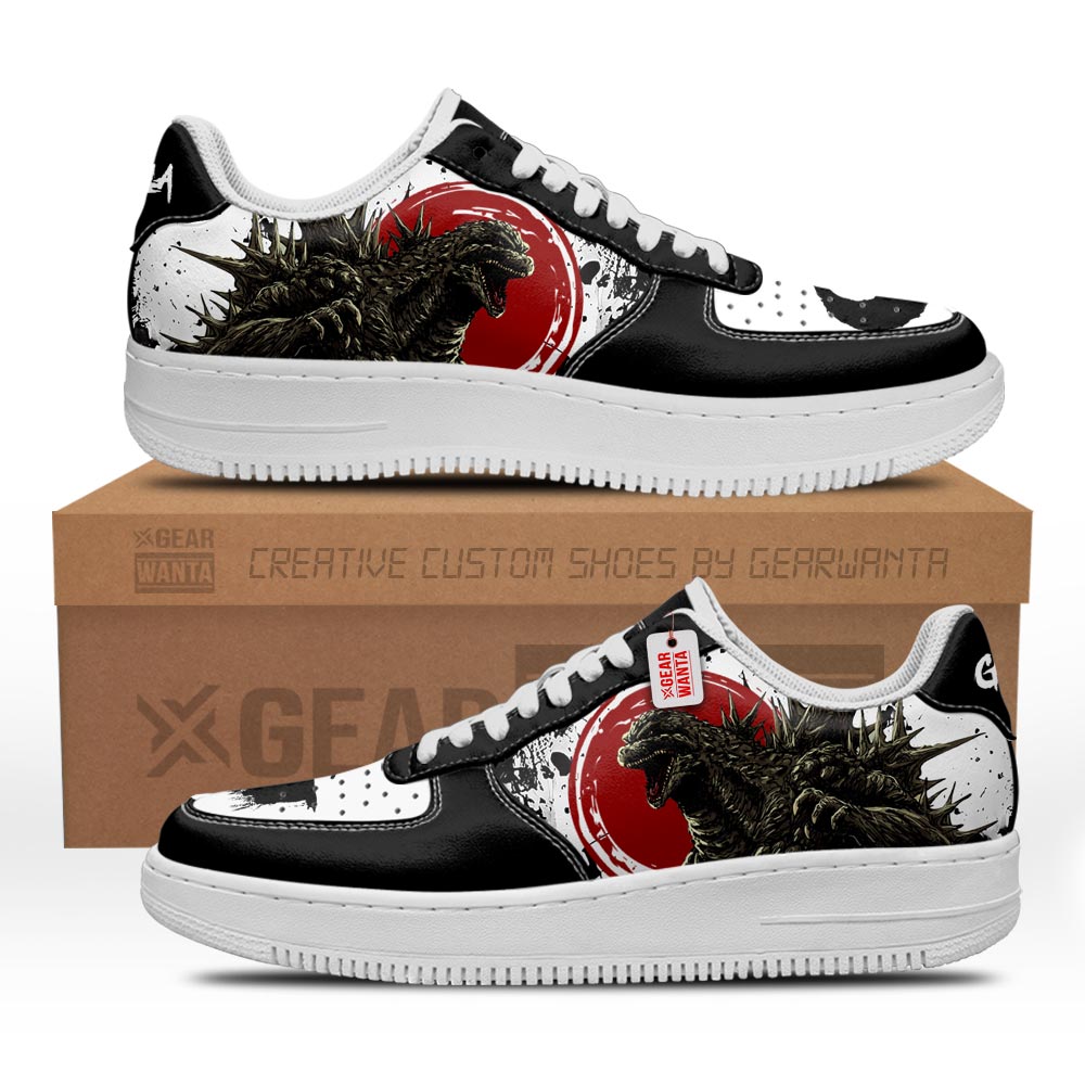 God zilla Minus One Custom Air Sneakers PT21 Grabiiva