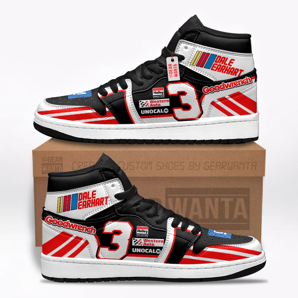 Goodwrench Earnhardt J1s Sneakers Custom #3 Sneakers  Grabiiva