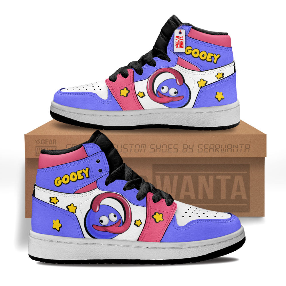 Gooey Kirby Kid J1s Sneakers Custom For Kids Grabiiva