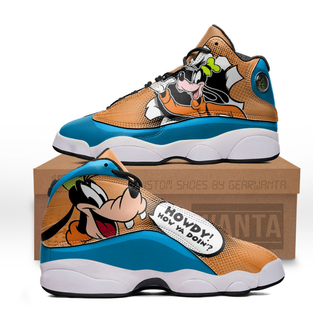 Goofy J13s Sneakers Comic Style Grabiiva