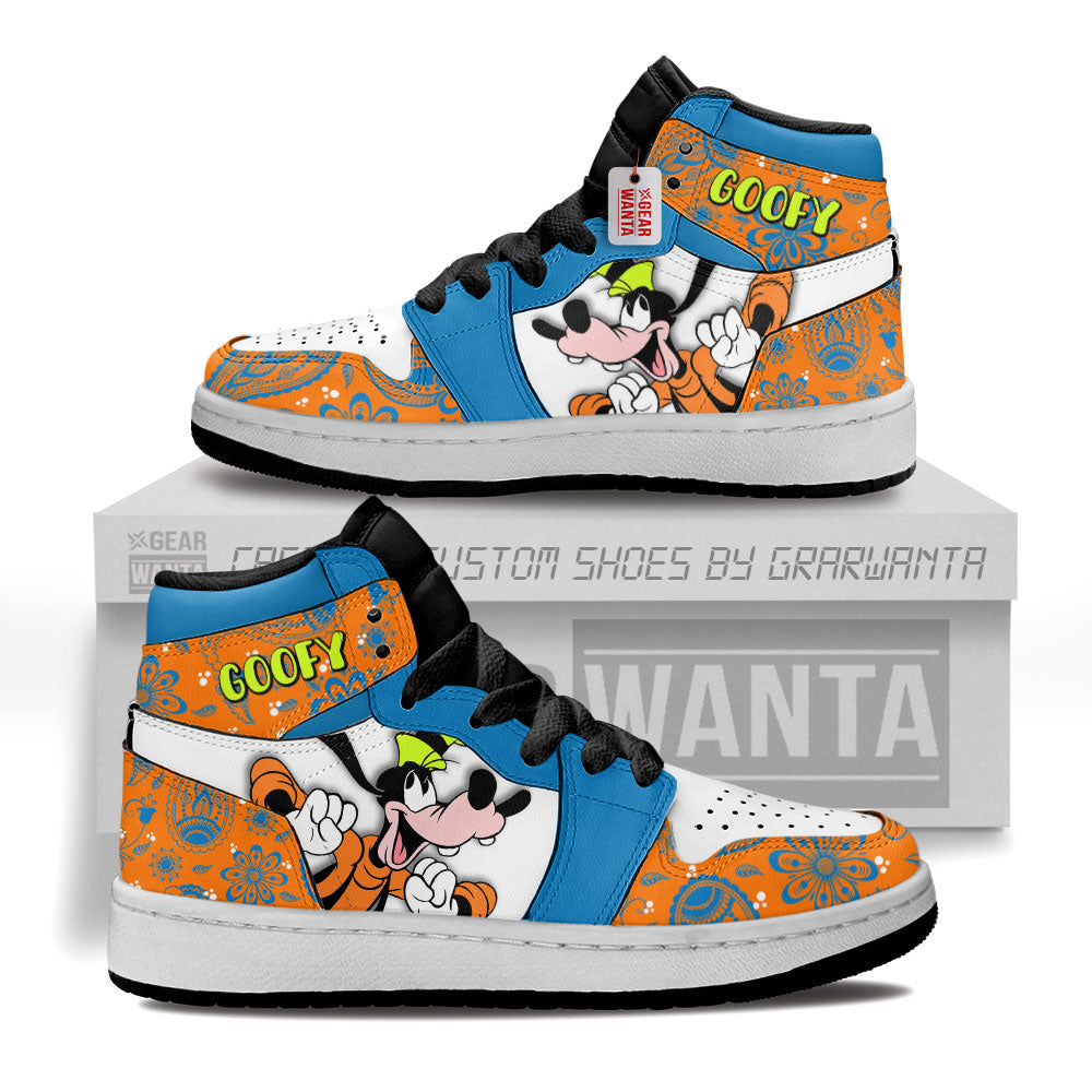 Goofy Kid J1s Sneakers Cartoon Collection Grabiiva