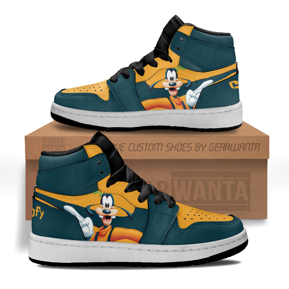 Goofy Kid J1s Sneakers Custom Grabiiva