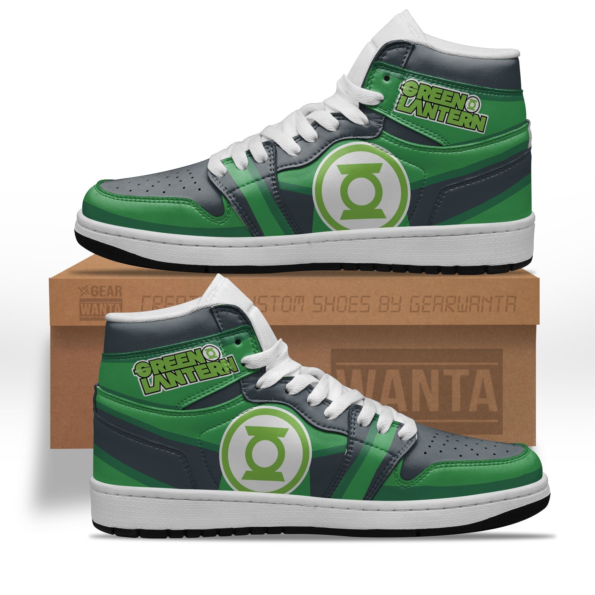 Green Lantern J1 Sneakers Superheroes Edition  Grabiiva