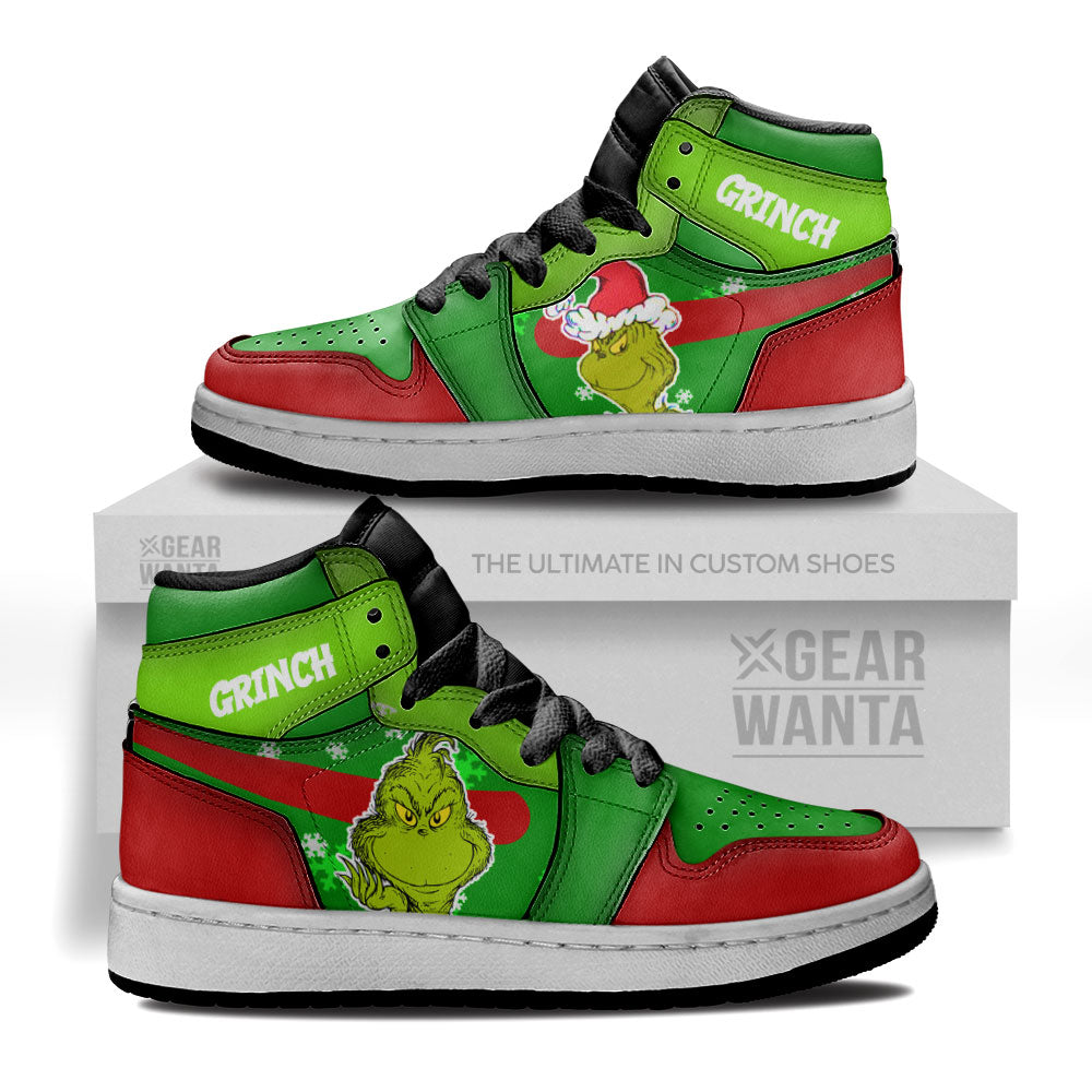 Grinch Kid J1s Sneakers Grabiiva