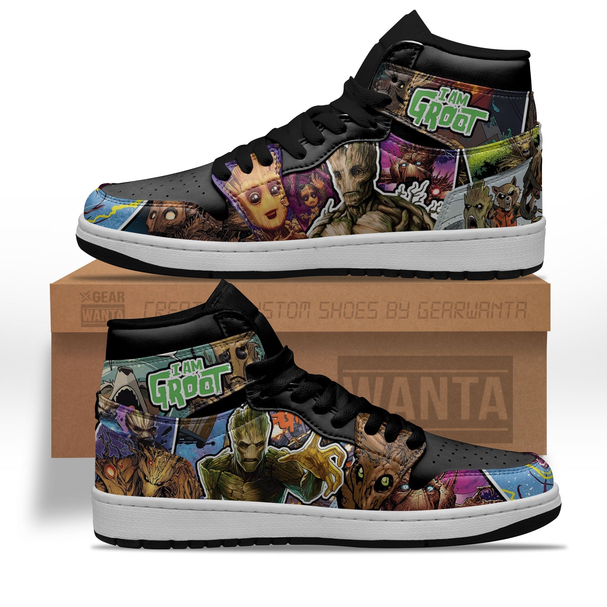 Groot J1 Sneakers Superheroes Edition  Grabiiva
