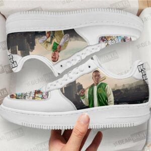 GTA Franklin Clinton Air Sneakers Custom Video Game Shoes Grabiiva