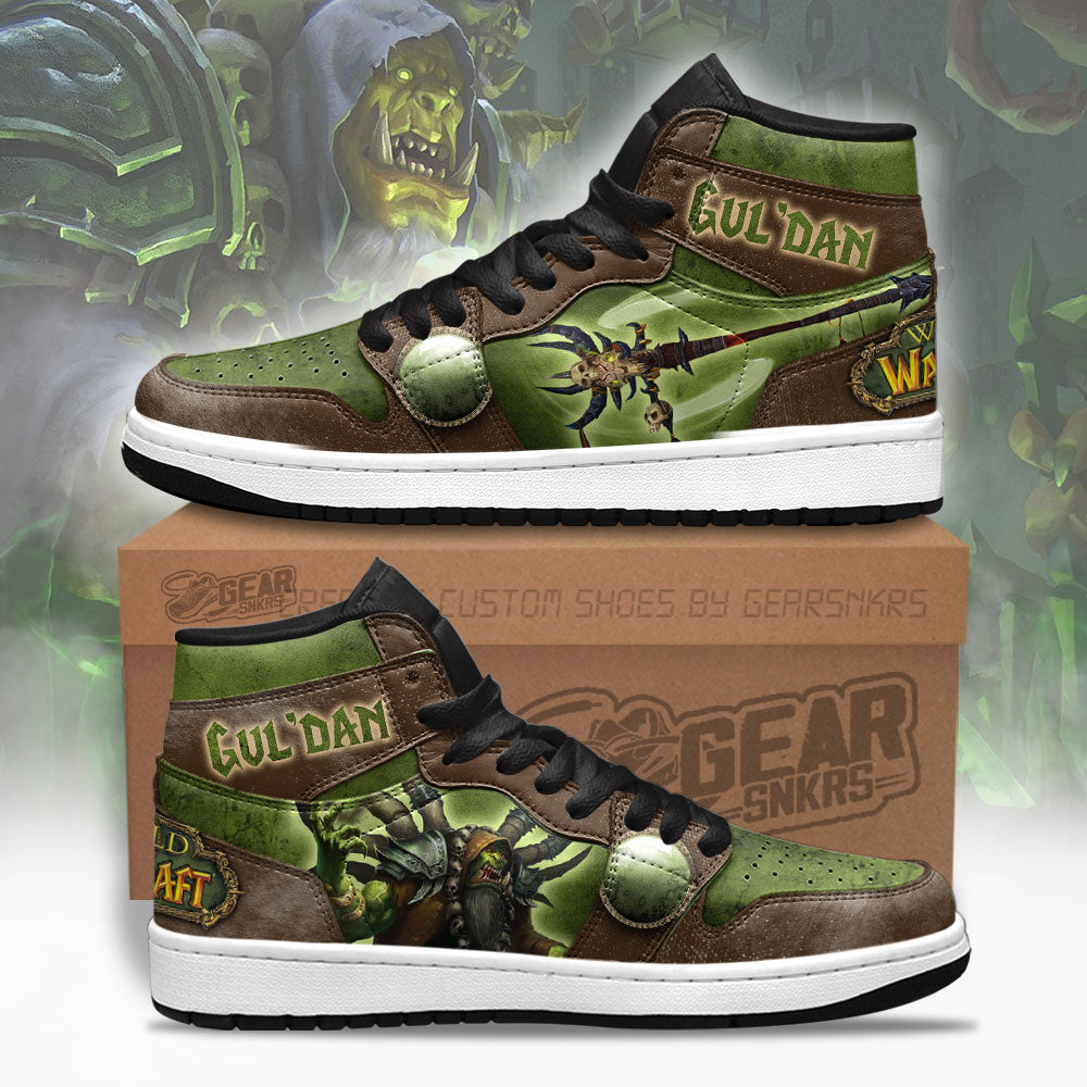 Guil'dan J1s Sneakers World of Warcraft  Grabiiva