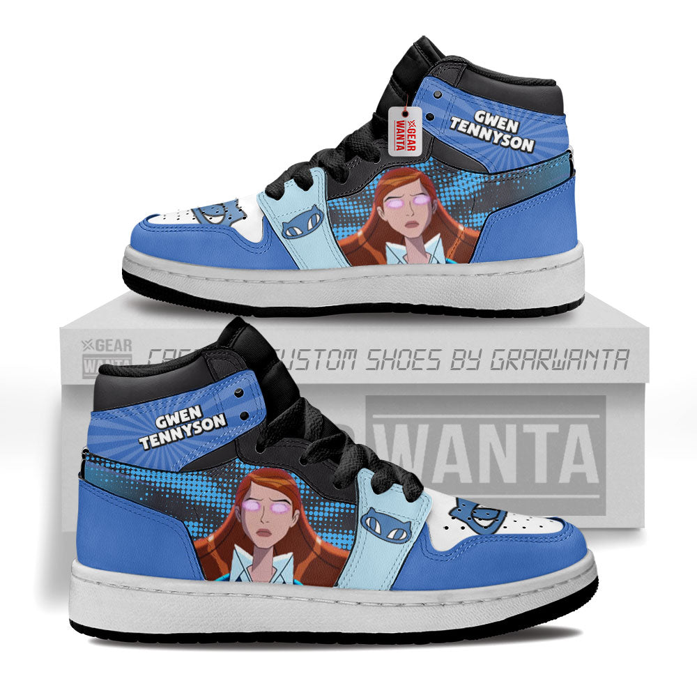 Gwen Tennysontif Kid J1s Sneakers Cartoon Collection Grabiiva
