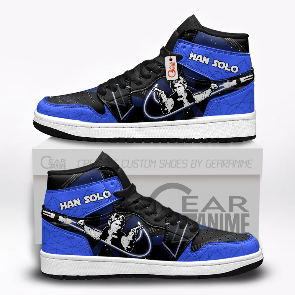 Han Solo J1 Sneakers Custom For Fans  Grabiiva