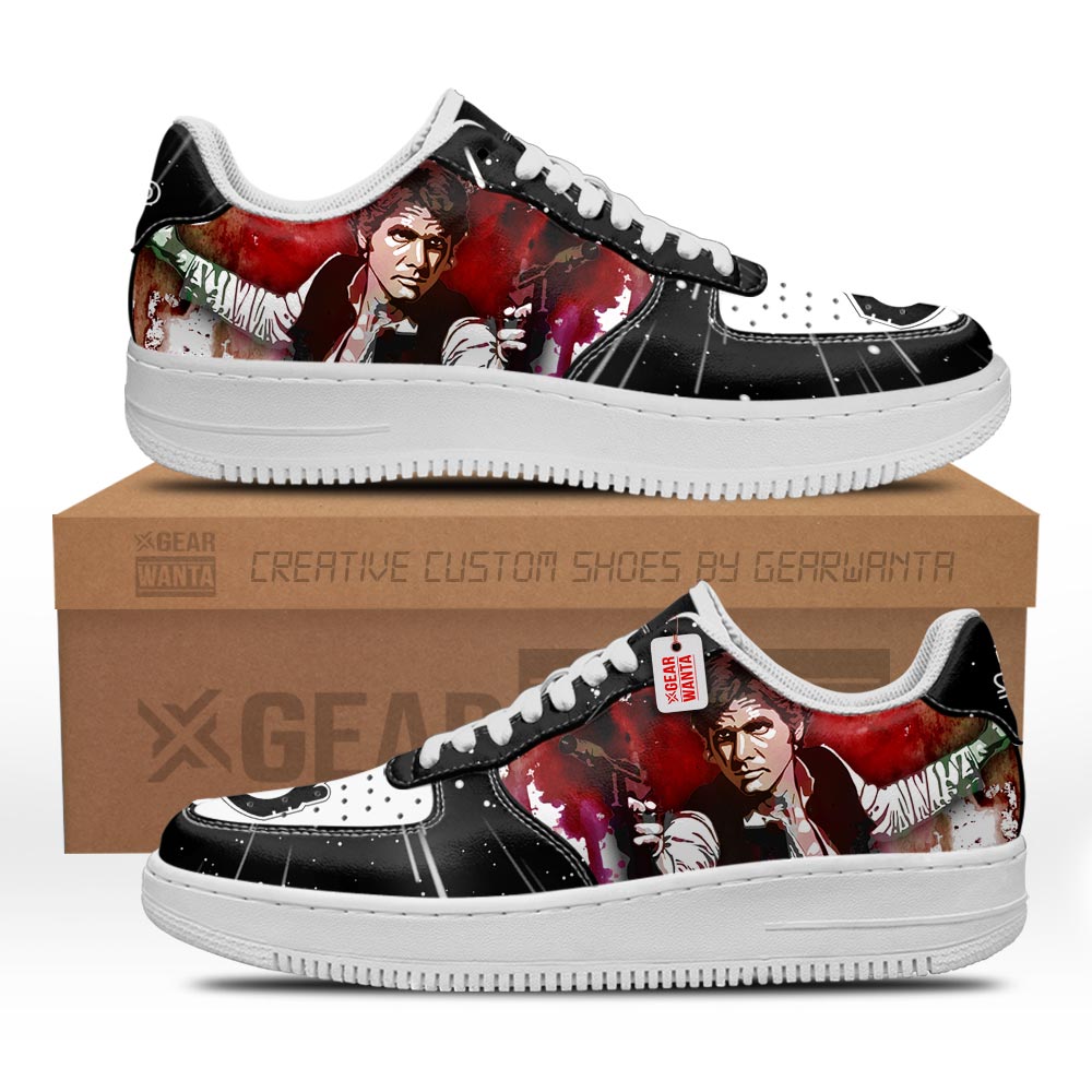 Han Solo Star Wars Custom Air Sneakers PT21 Grabiiva